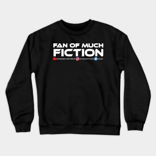 "FOMF" White Text / Black Outline with Social Media Crewneck Sweatshirt